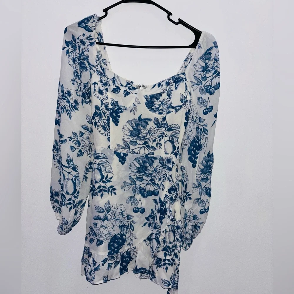 Reformation Cammi Dress in Corsica Size 4 - Picture 3 of 6